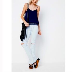 Rebecca Minkoff Sunset Midrise Flare Jean